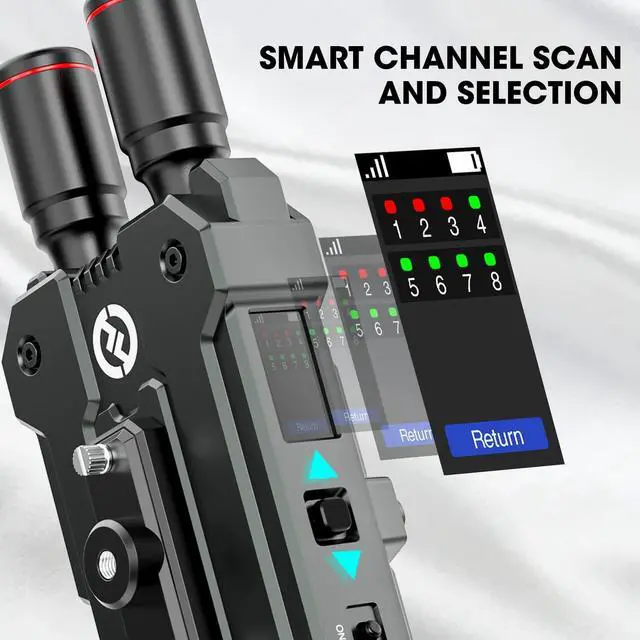 Alt view image 6 of 6 - Mars 4K Wireless Transmitter Receiver 5G SDI HDMI Video Transmission System, 4Kp30/1080p60, Support 23.98/29.97/59.94 FPS SDI Out, 450FT Los Range 66ms Latency, 4 App Monitoring (1TX+1RX)