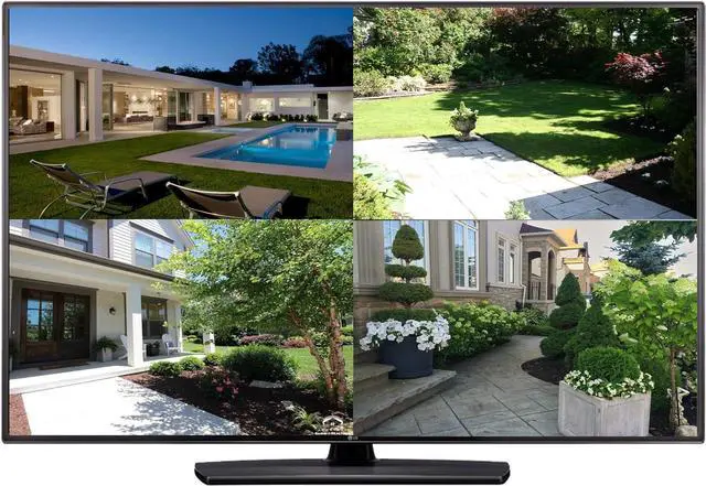 Alt view image 2 of 4 - CCTV 4CH Video Color Quad Multiplexer with Loopout, Remote Control and Free 1 Amp Power Adapter