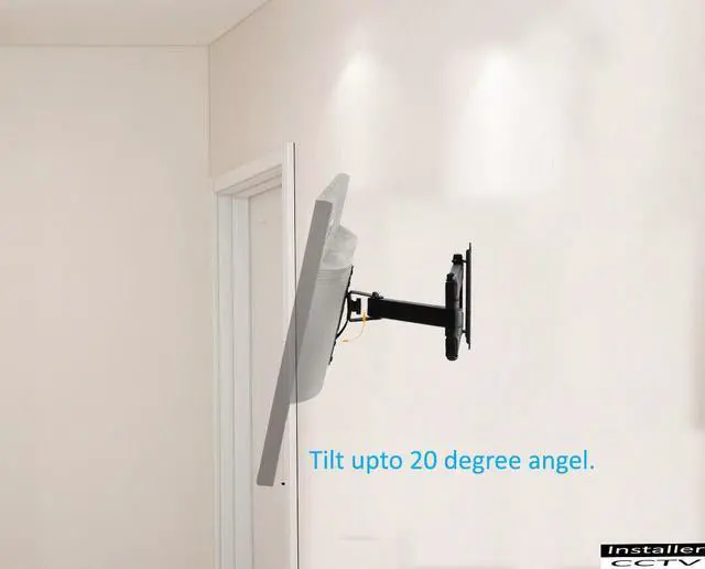 Alt view image 2 of 7 - Universal Cantilever Wall Mount for 14"-30" LCD/LED TV/Monitor