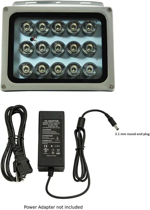 Alt view image 2 of 7 - LED Infrared IR Illuminator Lamp Light Night Vision for Security CCTV Camera 30W
