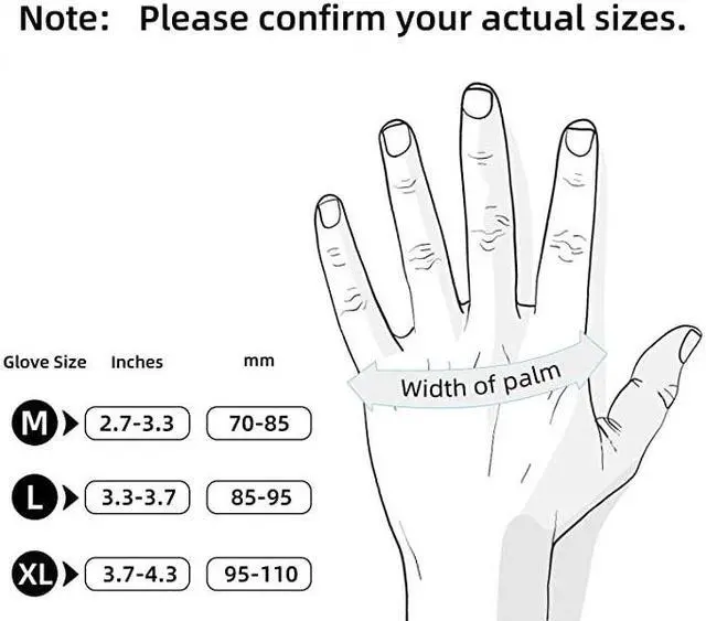 Alt view image 3 of 5 - 100 Black Vinyl Gloves , Latex & Nitrile Free-XL