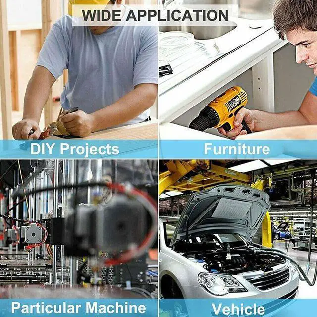 Alt view image 4 of 6 - 500pcs Stainless Steel Hex Socket Cap Head Bolts Screws Nuts M3 M4 M5 304 Kit