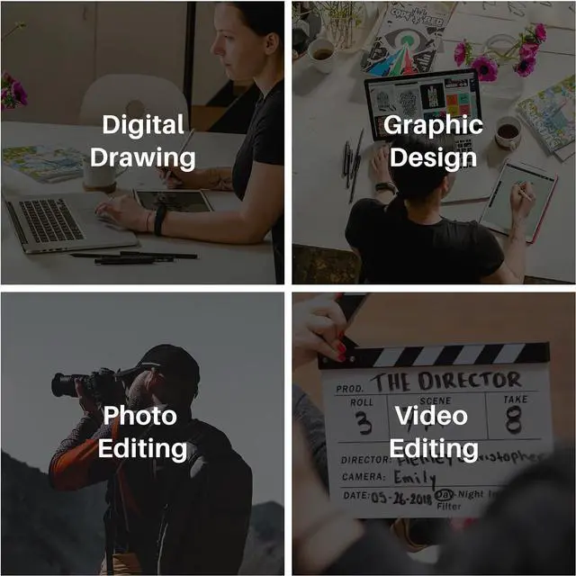 Alt view image 6 of 7 - Keydial Mini Bluetooth Programmable Keypad with Dial 5 Keys Anti-ghosting 18 Customized Keys, Wireless Shortcut Keyboard for Drawing Tablet, PC, MacBook, Surface Pro, Laptops