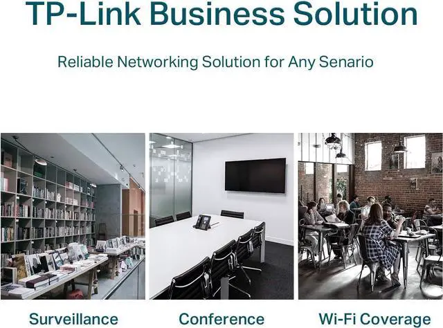 Alt view image 2 of 6 - TP-Link 24 Port 10/100Mbps Fast Ethernet PoE Switch 24 PoE+ Ports @250W, w/ 2 Uplink Gigabit Ports + 2 Combo SFP Slots Limited Lifetime Protection Extend Mode Priority Mode (TL-SL1226P)