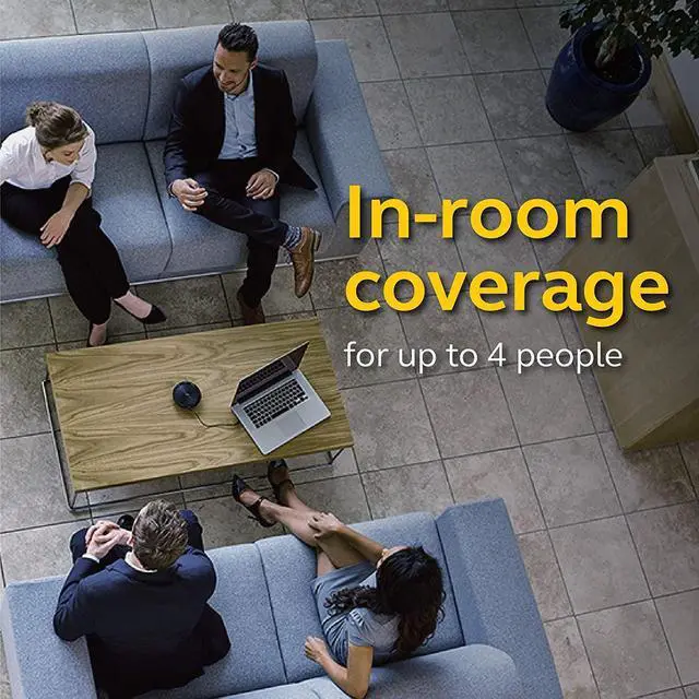 Alt view image 6 of 7 - Jabra Speak 510 UC Wireless Bluetooth Speaker for Softphone and Mobile Phone Easy Setup, Portable Speaker for Holding Meetings Anywhere with Outstanding Sound Quality