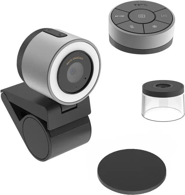 Main image of BenQ ideaCam S1 PRO,Webcam with Microphone and Light,Document Cameras,USB Web Cam Compatible for Screen Recording,Light Video Streaming,Desktop Computer,15X Macro Lens,Privacy Cover,External Webcam