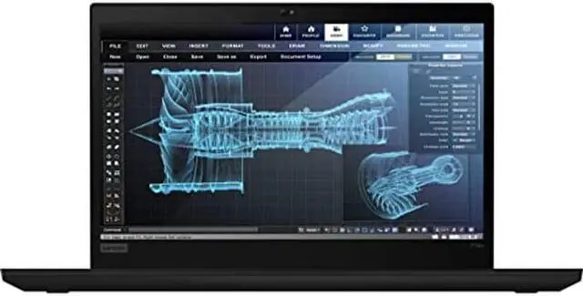 Alt view image 5 of 5 - Lenovo ThinkPad P14s 14" FHD Touchscreen (AMD 8-core Ryzen 7 Pro 4750U (Beat i7-10750H), 32GB RAM, 1TB SSD) Mobile Workstation Business Laptop, Backlit, Fingerprint, WiFi 6, Win 10 Pro / 11 Pro