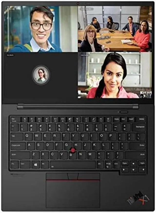 Alt view image 2 of 5 - Lenovo ThinkPad X1 Carbon Gen 9 14" FHD+ (Intel 4-Core i7-1185G7 vPro, 32GB RAM, 1TB SSD) Business Laptop, Thunderbolt 4, Backlit, Fingerprint, 3-Year Warranty, Webcam, Wi-Fi 6, IST Cable, Win 11 Pro