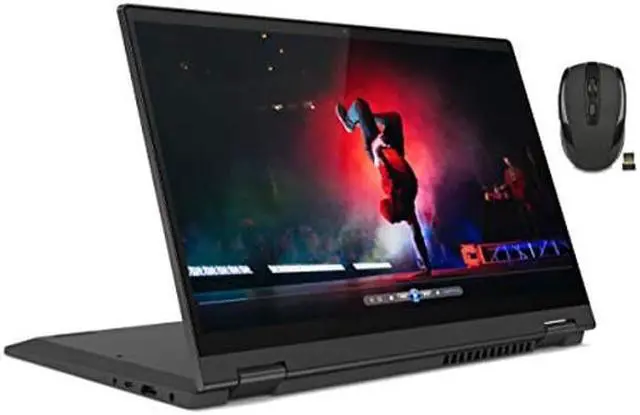 Main image of Lenovo Flex 14" FHD 2-in-1 IPS Touchscreen Laptop | AMD Ryzen 3 4300U | 4GB RAM | 256GB SSD | Integrated AMD Radeon Graphics | Grey | Windows 10 in S Mode | with Woov Wireless Mouse Bundle