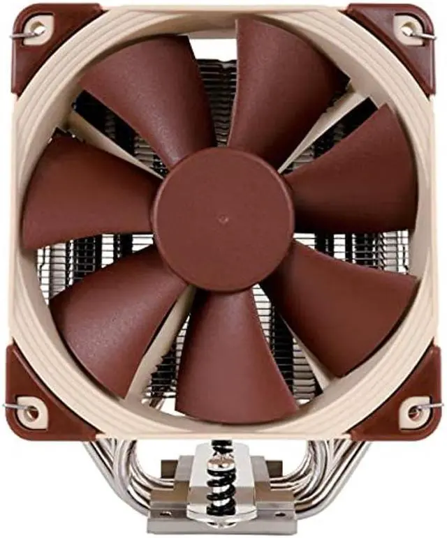 Alt view image 3 of 5 - Noctua NH-U12S SE-AM4 CPU Cooler with NA-HC2 chromax.Black heatsink Cover