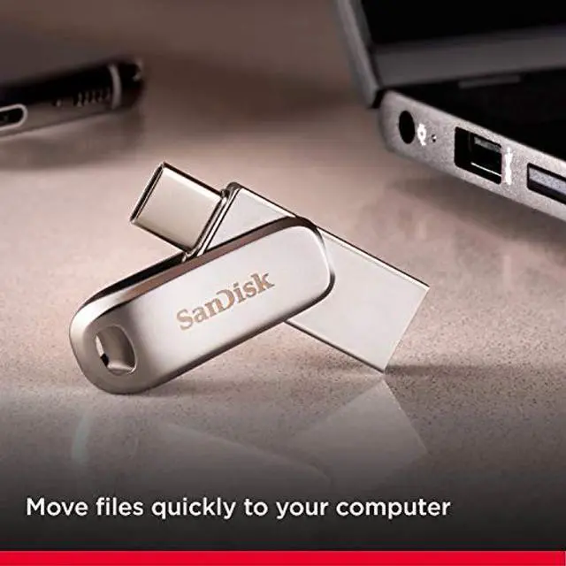 Alt view image 3 of 5 - SanDisk 1TB Ultra Dual Drive Luxe USB Type-C - SDDDC4-1T00-G46