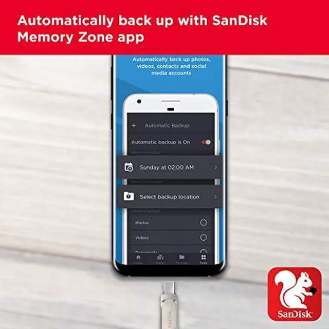 Alt view image 5 of 5 - SanDisk 1TB Ultra Dual Drive Luxe USB Type-C - SDDDC4-1T00-G46