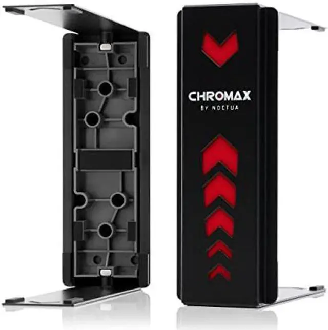Alt view image 3 of 5 - Noctua NH-U12S CPU Cooler with NA-HC1 chromax.Black.swap Heatsink Covers