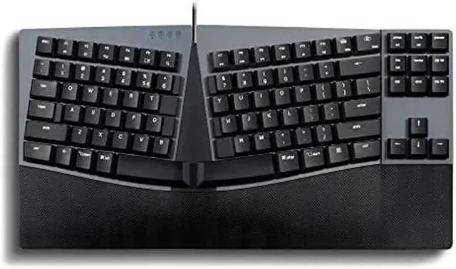 Main image of Perixx PERIBOARD-335BR Wired Ergonomic Mechanical Compact Keyboard - Low-Profile Brown Tactile Switches - Programmable Feature with Macro Keys - Compatible with Windows and Mac OS X - US English