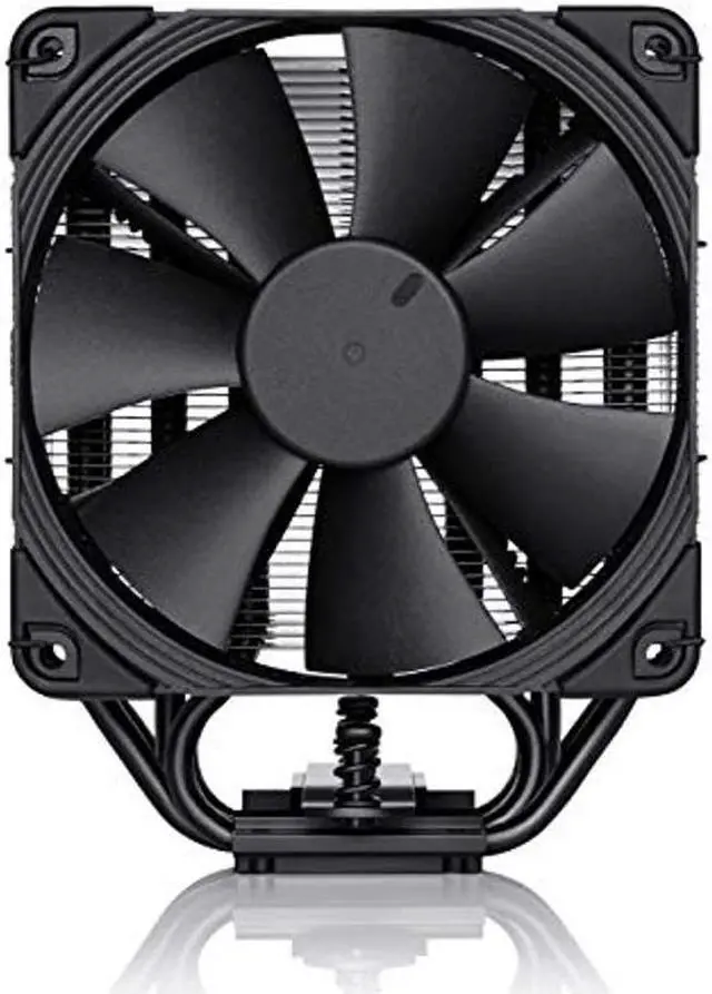 Alt view image 3 of 5 - Noctua NH-U12S chromax.Black CPU Cooler with NA-HC2 chromax.White heatsink Cover