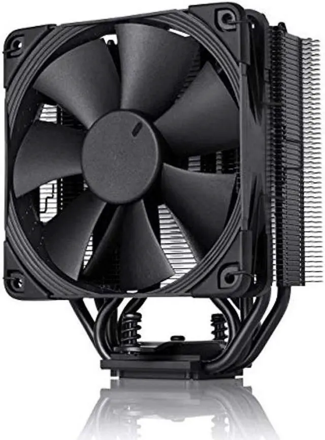 Alt view image 2 of 5 - Noctua NH-U12S chromax.Black CPU Cooler with NA-HC2 chromax.White heatsink Cover