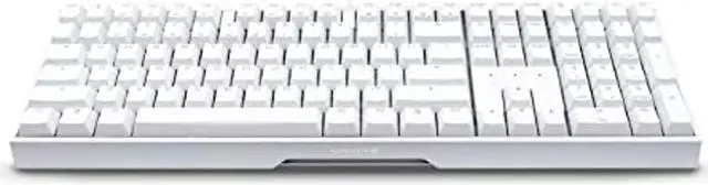 Alt view image 2 of 5 - Cherry MX 3.0 S Wired Mechanical Gaming Keyboard. Aluminum Housing Built for Gamers w/MX Red Silent Switches. RGB Backlit Color Display Over 16m Colors. from The Makers of MX. Full Size. Pure White.