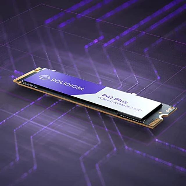Alt view image 2 of 5 - Solidigm(tm) P41 Plus Series 2TB PCIe GEN 4 NVMe 4.0 x4 M.2 2280 3D NAND Internal Solid State Drive (2TB, M.2 80mm, PCIe 4.0 x4)