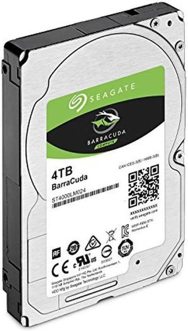 Alt view image 3 of 4 - Seagate BarraCuda Mobile Hard Drive 4TB SATA 6Gb/s 128MB Cache 2.5-Inch 15mm (ST4000LM024)