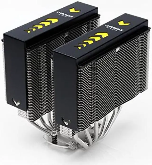 Main image of Noctua NH-D15 SE-AM4 CPU Cooler with NA-HC3 chromax.Black.swap Heatsink Covers