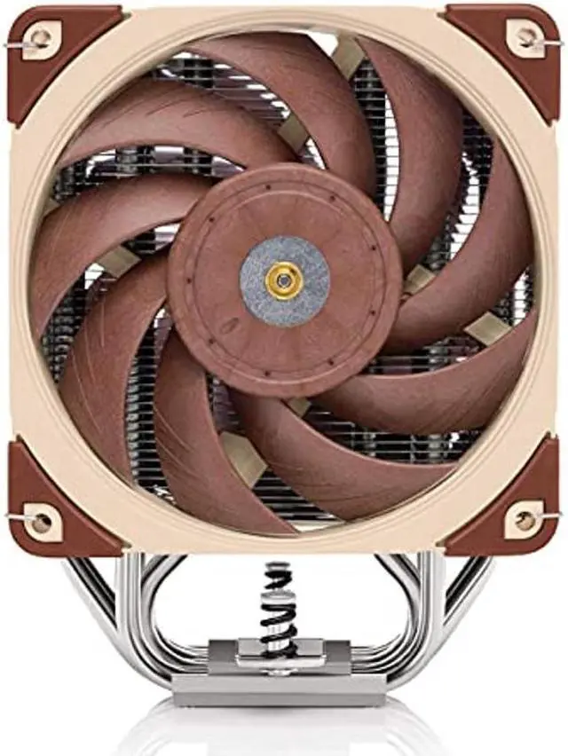Alt view image 3 of 5 - Noctua NH-U12A CPU Cooler with NA-HC7 chromax.Black.swap heatsink Cover