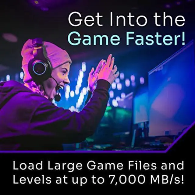 Solidigm(tm) P44 Pro Series 1TB PCIe GEN 4 NVMe 4.0 x4 M.2 2280 3D NAND ...