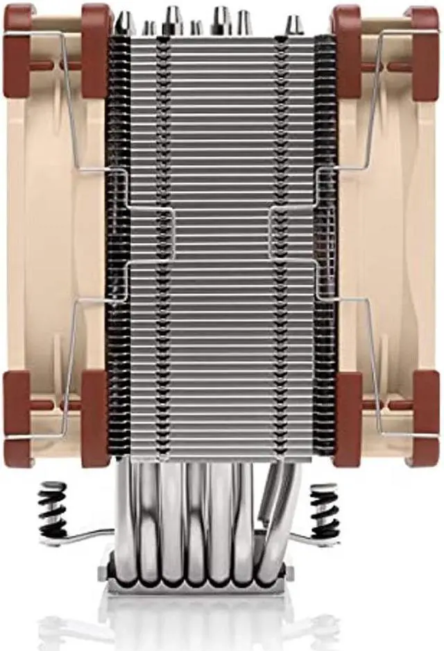 Alt view image 4 of 5 - Noctua NH-U12A CPU Cooler with NA-HC8 chromax.White heatsink Cover
