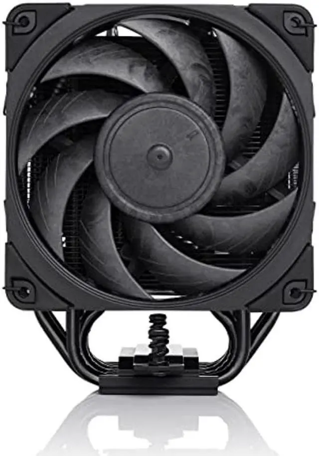 Alt view image 3 of 5 - Noctua NH-U12A chromax.Black CPU Cooler with NA-HC8 chromax.White Heatsink Covers