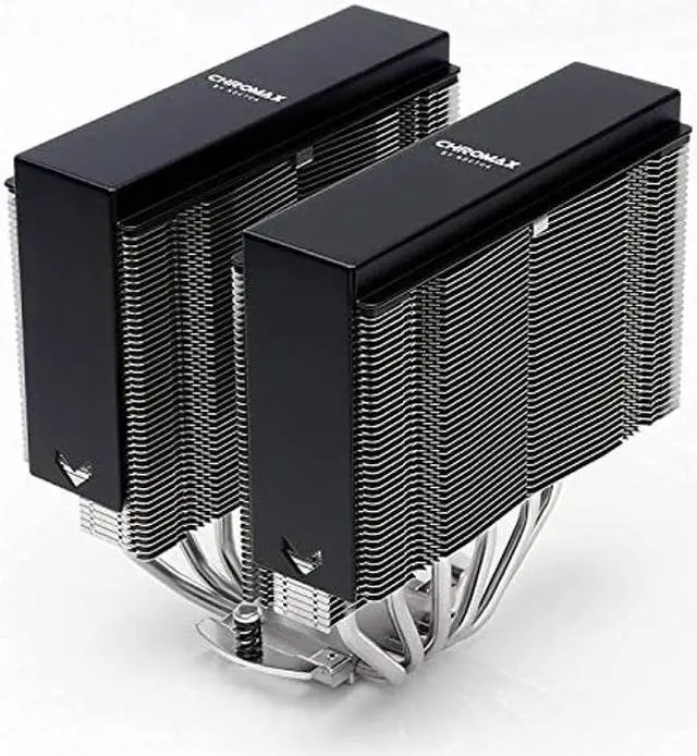 Main image of Noctua NH-D15 chromax.Black CPU Cooler with NA-HC4 chromax.Black Heatsink Covers