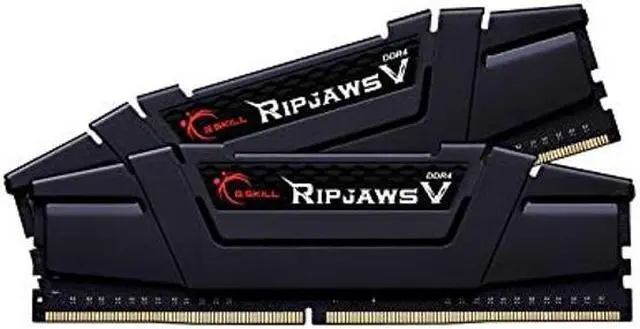 Alt view image 4 of 5 - G.SKILL Ripjaws V Series (Intel XMP) DDR4 RAM 32GB (2x16GB) 3600MT/s CL16-19-19-39 1.35V Desktop Computer Memory UDIMM - Black (F4-3600C16D-32GVKC)