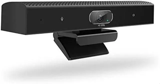 Main image of Conference Room Camera, 3-in-1, 1080p Full HD Webcam with Microphone and Speaker, USB Plug n Play with Noise Reduction, Wide Angle Video Conference Camera for Desktop, Laptop, Mac, PC (Black)