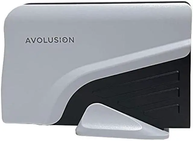 Alt view image 3 of 5 - Avolusion PRO-Z Series 8TB USB 3.0 External Hard Drive for WindowsOS Desktop PC/Laptop (White) - 2 Year Warranty