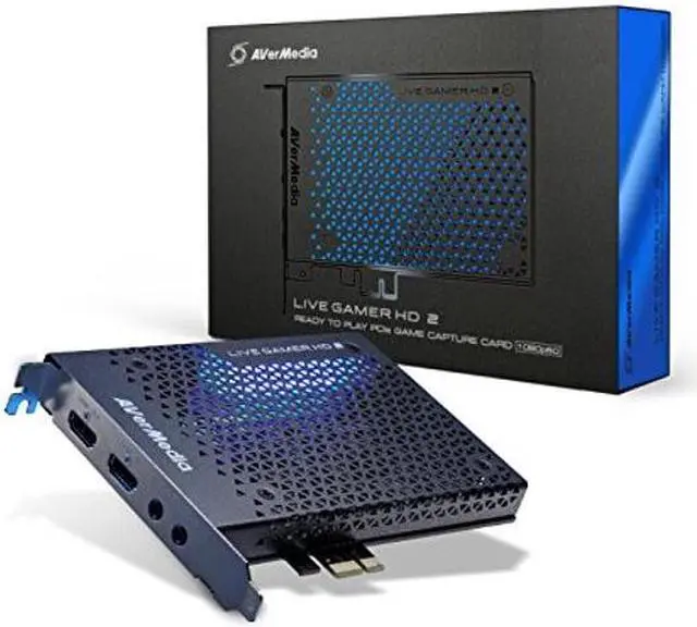 Alt view image 4 of 5 - AVerMedia Live Gamer HD 2-PCIe Internal Game Capture Card, Record and Stream in 1080p 60 with Multi-Card Support, Low-Latency Pass-Through on Xbox series x/s, PS5, Nintendo Switch, Windows 10 (GC570)