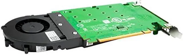 Alt view image 4 of 5 - M.2 NVME PCIE3.0 x4 Solid State Storage Adapter Card with Fan Fit for DELL T5810 T5820 T7810 T7910 R7910 T7820 T7920 Workstation and 13G R630 R730 14G R540 R740 R640 Server 06N9RH 6N9RH 080G5N 80G5N