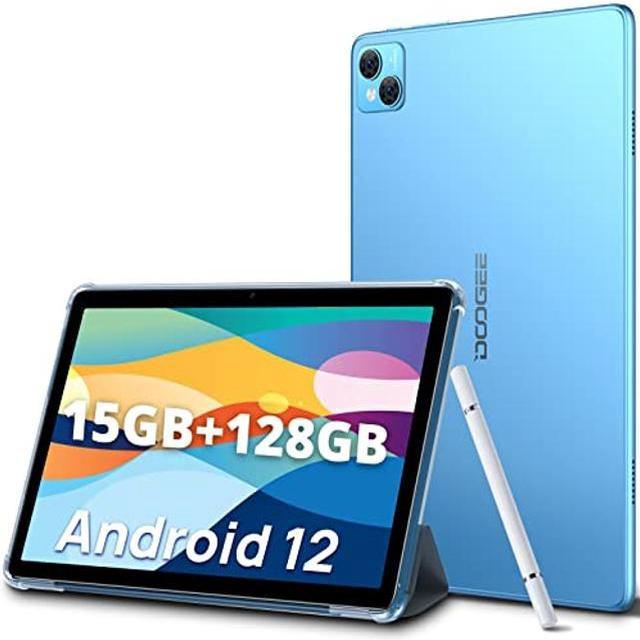DOOGEE T10 Android Tablet 2023, 10.1 FHD+ Android 12 Tablet, 15GB+128GB  Octa-Core Gaming Tablet, 8300mAh Battery 2.4G/5G WiFi Tablet, TÜV Low