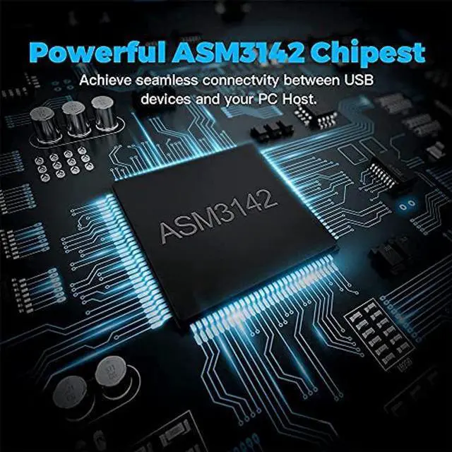 Alt view image 5 of 5 - PCIe to USB 3.2 Gen 2 Adapter Card with 20 Gbps Bandwidth 5-Port (3X USB C -2X USB A) PCI Express Expansion Card Internal USB Hub PCI-E Add-on Cards Riser for Windows 10/8/7 and MAC OS 10.8.2 Above