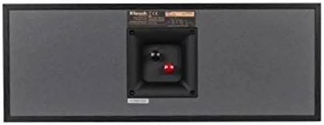 Alt view image 3 of 5 - Klipsch R-52C Powerful Detailed Center Channel Home Speaker - Black