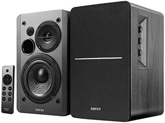 Edifier R1280DBs with Auxiliary Active Bluetooth Bookshelf Speakers,  Optical Input, 2.0 Wireless with 42W RMS with Subwoofer Line Out - Black 