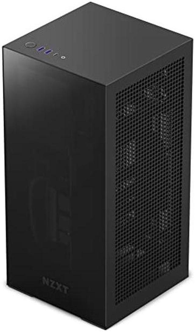 NZXT H1 Version 2 - CS-H11BB-US - Small Form-Factor ITX Case - Dual Chamber  Airflow - Tinted