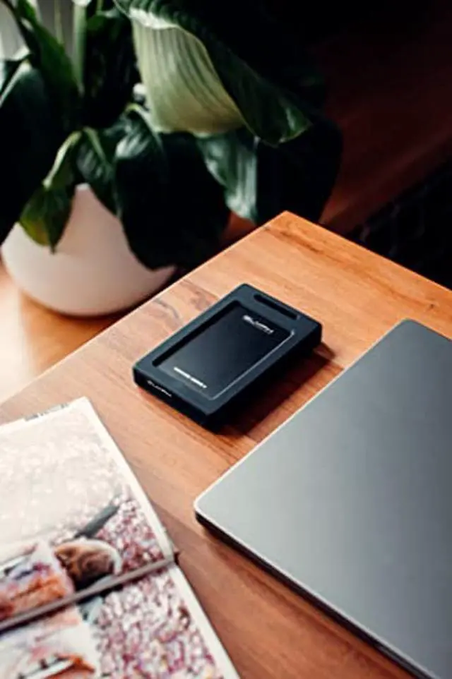 Alt view image 5 of 5 - Glyph SecureDrive+ 4TB Professional Encrypted Rugged Mobile Hard Drive with Bluetooth