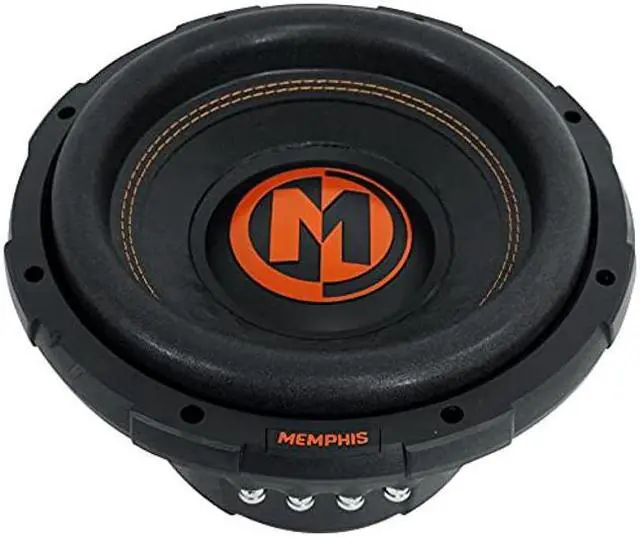 Alt view image 2 of 5 - Memphis Audio MJP1022 10 in 1500 Watt MOJO Pro Car Audio Subwoofer DVC 2 ohm Sub, Black