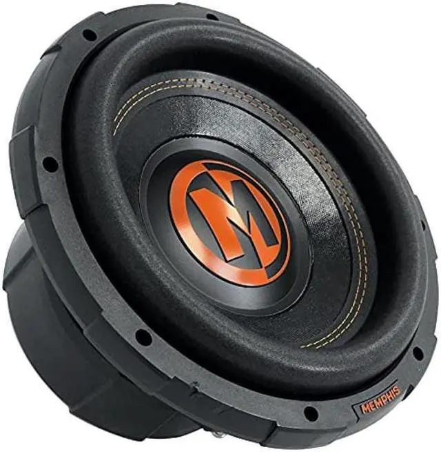Alt view image 5 of 5 - Memphis Audio MJP1022 10 in 1500 Watt MOJO Pro Car Audio Subwoofer DVC 2 ohm Sub, Black