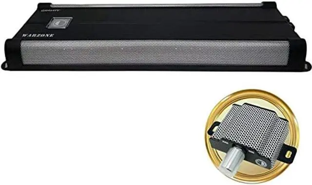 Alt view image 3 of 5 - Gravity 6000.1D Class D Car Audio Amplifier - 3000 Watts True RMS @ 1 Ohm Max Power at 6000W, 1/2/4 Ohm Stable, Digital, Monoblock, Mosfet Power Supply, Great for Subwoofers