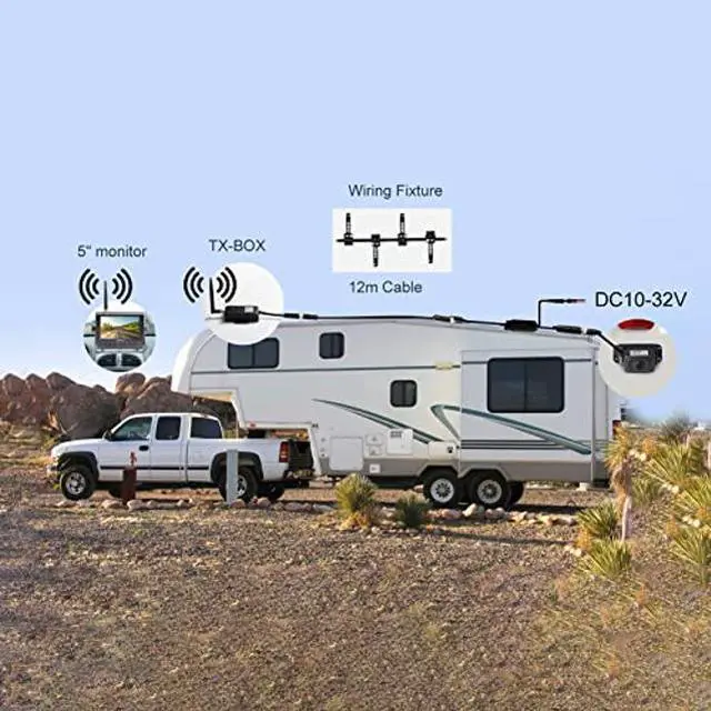 Alt view image 5 of 5 - Haloview RD5-MINI 5'' 720P Wireless Range Dominator System