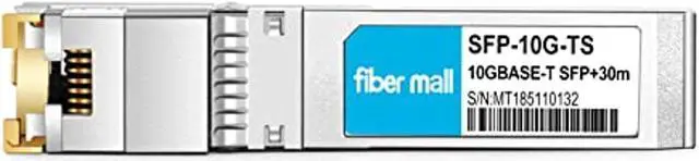 Alt view image 5 of 5 - 10G SFP+ to RJ45 for Palo Alto Networks PAN-SFP-Plus-T 10GBASE-T SFP+ Copper RJ-45 30m Transceiver Module