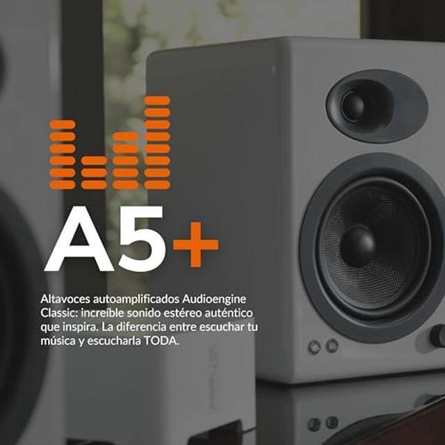 Audioengine A5+ Black Powered Speaker System