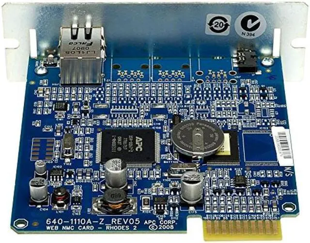 Alt view image 3 of 5 - APC AP9630 UPS Network Management Card 2