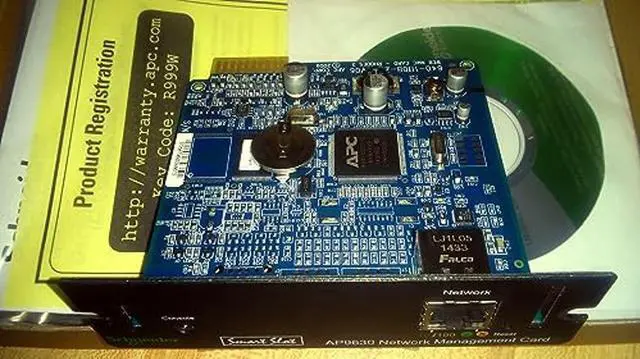 Alt view image 5 of 5 - APC AP9630 UPS Network Management Card 2