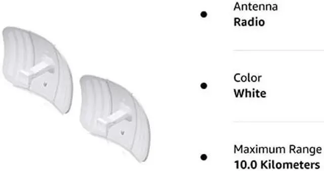 Alt view image 2 of 2 - Ubiquiti LBE-M5-23-US 5GHz 2-Pack LiteBeam M5 23dBi Outdoor airMAX CPE up to 10+ km