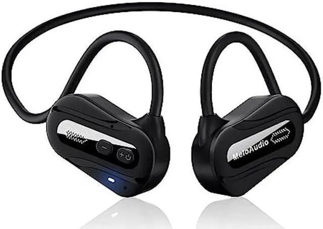 Main image of MeloAudio Open Ear Headphones, Bluetooth 5.3 Air Conduction Wireless Sport Headphones with Immersive Premium Bass Up Sound, Waterproof, Dual-Mic Open Ear Earbuds for Running, Cycling and Workouts